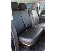 Transporter Coprisedili in similpelle per VW T5, panca doppia anteriore