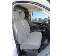 Transporter Coprisedili in tessuto per Mercedes Vito 447, 1 sedile singolo anteriore (bracciolo a destra)