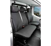 Transporter Coprisedili in tessuto per Opel Vivaro, Renault Traffic, Nissan Primastar, sedile singolo e doppio