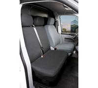 Transporter Coprisedili in tessuto per VW T5, doppia panca anteriore pieghevole