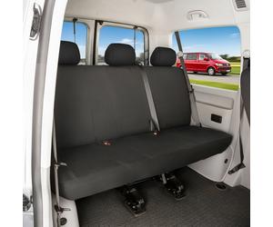 Transporter Coprisedili in tessuto per VW T5, panca a 3 posti