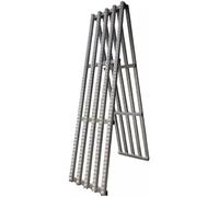 Transportrol, disco di scarico leggero in plastica ABS per magazzini e fabbriche, larghezza 40 cm, lunghezza 100 cm, soluzione efficace per la gestione dei materiali