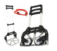 Transportwagen Pieghevole Carrello Alu 80kg Ruote Silenziose KRAFT DELE