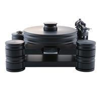 Transrotor Dark Star Reference RB330 - Giradischi vinile, Manuale, MM, Trasmissione a cinghia, Celle incluse