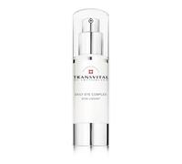 Transvital Daily Eye Complex 15 ml, Crema occhiaie lenitivo ed emolliente, Contorno occhio e antirughe con ingredienti selezionati, Crema contorno occhi per ridurre occhiaie e gonfiori