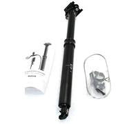 TranzX Sella Telescopica Regolabile 31,6 Mm Corsa 125 Mm, L 420 Mm Nero