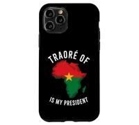 Traore d'Africa è il mio presidente Burkina Faso Ibrahim Traoré Custodia per iPhone 11 Pro