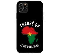 Traore d'Africa è il mio presidente Burkina Faso Ibrahim Traoré Custodia per iPhone 11 Pro Max