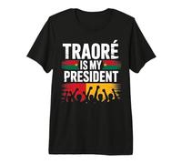 Traore è Il Mio Presidente Burkina Faso- Ibrahim Traoré Maglietta Premium