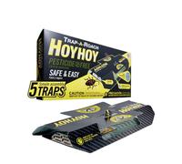 TRAP-A-ROACH Trappola per Blatte Scarafaggi con Esca Atossica con Colla 5 Pezzi
