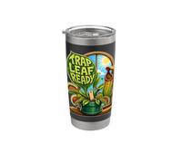 TRAP LEAF READY Piante Carnivore Dionea Collezione Bicchiere termico in acciaio inox doppia parete