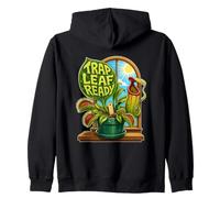 Trap Leaf Ready Piante Carnivore Dionea Collezione Felpa con Cappuccio
