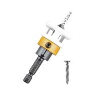 Trapani a gambo esagonale, set di punte per fresatura, trapani per legno a taglienti Drill per controsoffitto, Drill conico robusto, set di punte coniche per progetti di falegnameria