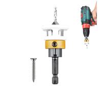 Trapani a gambo esagonale, set di punte per fresatura, trapani per legno a taglienti, set di punte per legno, set di punte coniche resistenti, punte per legno duro e resinoso