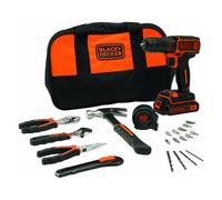Trapano avvitatore - Black and Decker - BDCDC18HTSA - 18V - 1,5Ah Li-Ion - Accessori inclusi