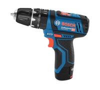 TRAPANI BOSCH PROFESSIONAL GSB 12V-15 Professional - Blu, 18.7x17.8x0.11 cm, 2 Ah e 4 Ah