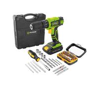 TRAPANI FIELDMANN FDV 10352-A - Verde, 28,2x9x26,7 cm, 2000mAh, 90 min di carica, 1,2 kg