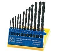 Trapani in metallo HSS, 2,0-8,0 mm, un set di 13 articoli marca Neo tools