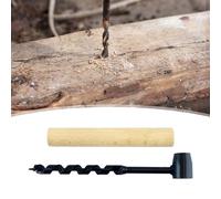 Trapano a Coclea Manuale Punta per Fori Manuali Professionale Portatile, Robusto