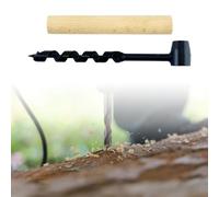 Trapano a Coclea Manuale Punta per Fori Manuali Professionale Portatile, Robusto