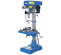 Trapano a colonna ferro trifase trasmissione a cinghia 400v 1,1 kw Fervi t032da