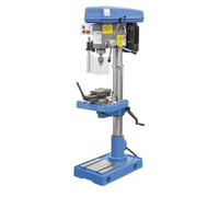 Trapano a colonna FERVI T032 con trasmissione a cinghia e morsa - 31,75 x 223 mm