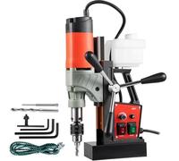 Trapano a colonna magnetico, 1200W 40mm 13000N Macchina for perforatrice elettrica da banco Mag for la struttura in acciaio di ingegneria Funzionamento Stabile