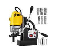 Trapano a colonna magnetico da 1100 W con punta da 6 pezzi MD40 Macchina for impianto di perforazione for maschiatura da banco elettrico for l'ingegneria a struttura in acciaio