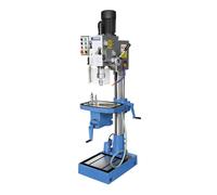 Trapano a ingranaggi FERVI T066 con morsa - 35x320mm - discesa automatica - 400V