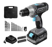Cecotec Trapano Avvitatore e Perforatore a Batteria CecoRaptor Perfect Drill 4020 Advance. Batteria 20 V e 4000 mAh, Velocità a vuoto 1550 rpm, Coppia massima 46 Nm, 25+1 Posizioni