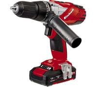 Kit trapano a percussione a batteria Einhell TE-CD 18/2 Li-i + batteria da 1,5 Ah + caricabatteria + valigetta