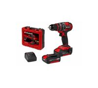 Trapano a percussione a batteria Einhell TP-CD 18/60 Li con una batteria da 2 ah