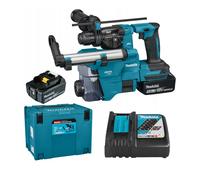 Tassellatore a batteria 18V LXT BL SDS-PLUS Makita DHR183RTWJ