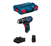 Trapano a Percussione BOSCH GSB 12V-15 (1 x 3,0 Ah + GAL12V-40 + L-Boxx 102)