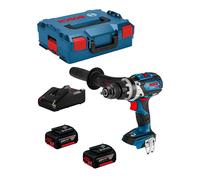 Trapano a Percussione BOSCH GSB 18V-110 C (2 x 5,0 Ah + GAL18V-40 + L-Boxx 136)