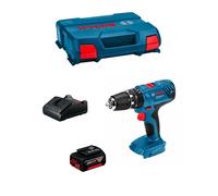 Trapano a Percussione BOSCH GSB 18V-21 (1 x 4,0 Ah + GAL18V-20 + L-Case)