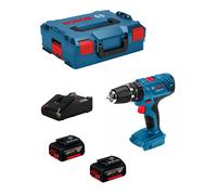 Trapano a Percussione BOSCH GSB 18V-21 (2 x 5,0 Ah + GAL18V-40 + L-Boxx 136)