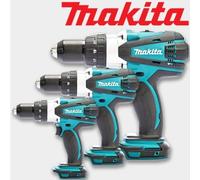 Trapano a percussione con batteria Makita 18 V martello elettrico DHP458Z