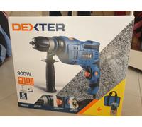 SMERIGLIATRICE flex Dexter trapano percussione 800+ 900 W 220V+5 PUNTE E BORSA