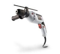 TRAPANO A PERCUSSIONE ELETTRICO REVERSIBILE 500W POWERPLUS MANDRINO CON CHIAVE
