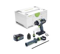Festool Trapano a percussione a batteria TPC 18/4 I-Basic Promo