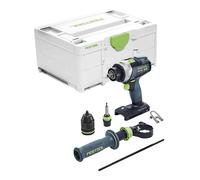 Trapano a Percussione FESTOOL QUADRIVE TPC 18/4 I-Basic (Solo corpo + Systainer SYS3 M 187)