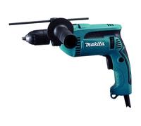 Trapano a percussione Makita con valigetta, mandrino autoserrante 1,5-13 mm, 680W HP1641K
