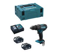 Trapano avvitatore a percussione 18v makita dhp482rtj