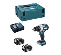 Trapano a Percussione MAKITA DHP486RFJ (2 x 3,0 Ah + DC18RC + MAKPAC 2)