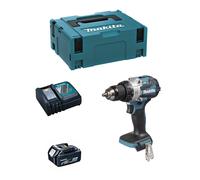Trapano a Percussione MAKITA DHP489RTJ1 (1 x 5,0 Ah + DC18RC + MAKPAC 2)