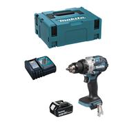 Trapano a Percussione MAKITA DHP492RFJ1 (1 x 3,0Ah + DC18RC + MAKPAC 2)