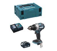 Trapano a Percussione MAKITA DHP492RTJ1 (1 x 5,0Ah + DC18RC + MAKPAC 2)