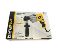 Powerplus Trapano a percussione elettrico POWX0270-2 in 1: foratura e foratura a percussione, trapano cablato da 850 W e 26 Nm, Avvito a sinistra e a destra