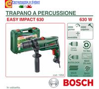 Trapano a Percussione Professionale BOSCH 630W MM.13 EASY IMPACT 630 KIT
